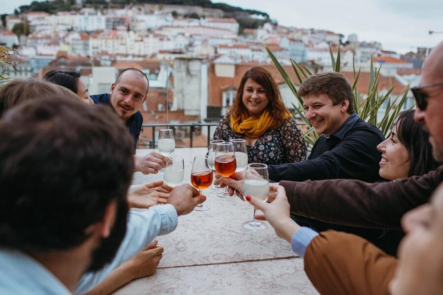 Lisbon: Evening Food & Wine Tour in Bairro Alto - Starting in Príncipe Real with petiscos