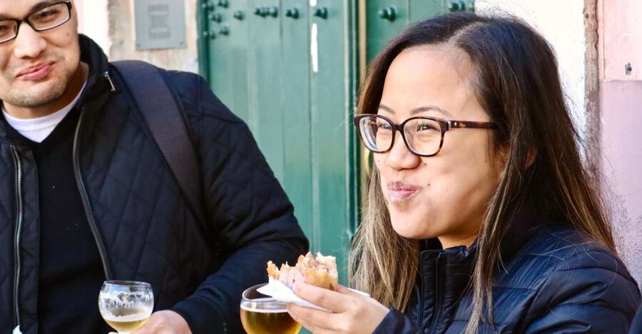 Lisbon Food Tour: 10+ Tastings of Local Delicacies & Wines - The bifana brings Lisbon street food into focus