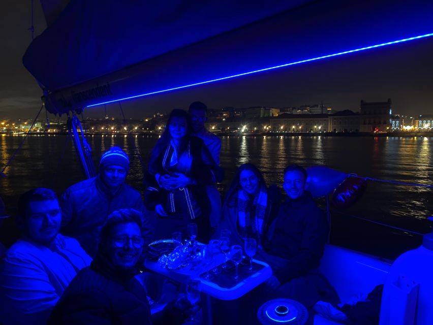 Lisbon: Sailboat Tour w/ Local Guide and Open Bar Green Wine - Belém Tower from the river