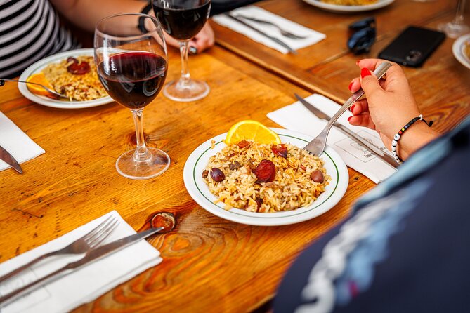 Lisbon Small-Group Portuguese Food and Wine Tour - The food portions and drink pairings