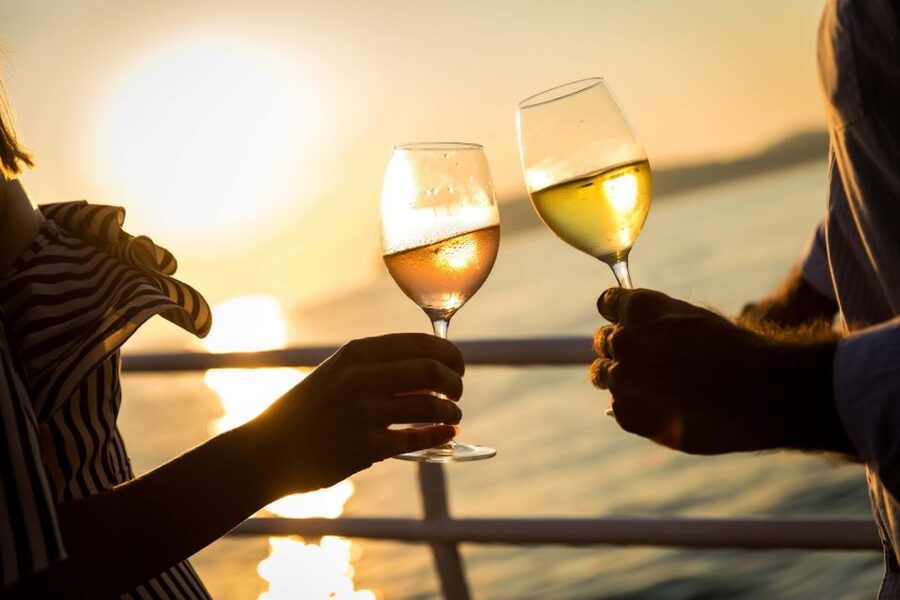 Lisbon: Sunset Sailing Boat Cruise with Wine - Bairro Alto, Baixa, and Commerce Square