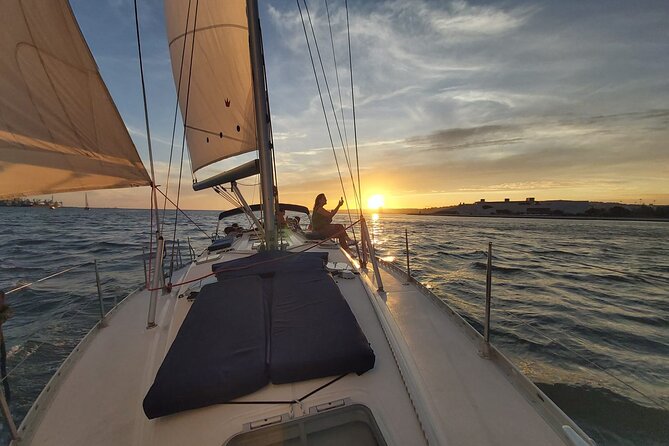 Lisbon Sunset Sailing with Portuguese Wine and History - Commerce Square and the old heart of Lisbon