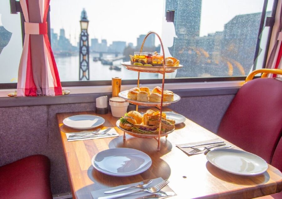 London: Afternoon Tea Bus with a Glass of Prosecco - Key points to know before booking