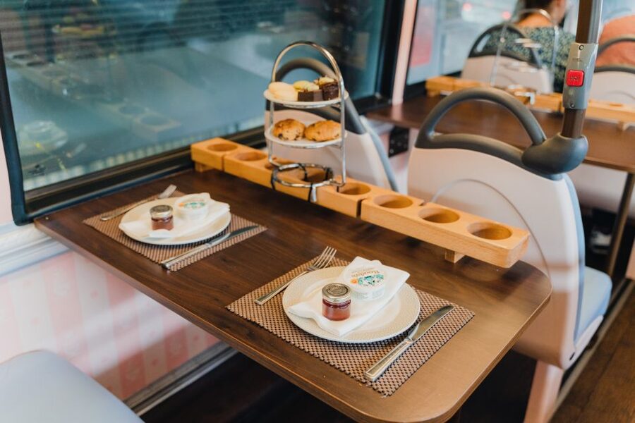 London: Afternoon Tea Bus with a Glass of Prosecco - Is $64 good value?