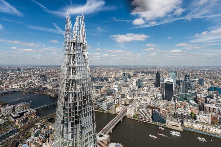 London: The Shard Entry Ticket with Champagne - Reaching The Shard beside London Bridge