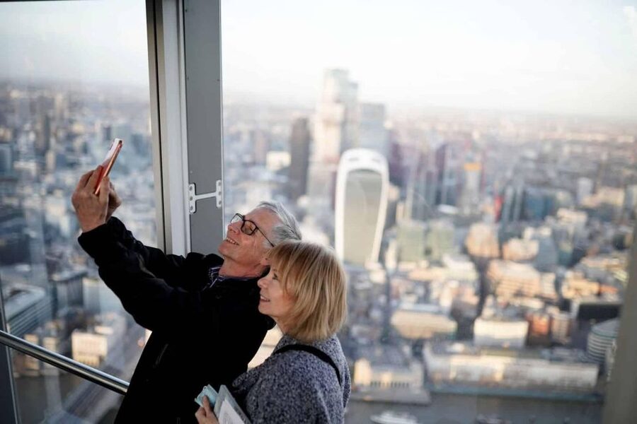 London: The Shard Entry Ticket with Champagne - Indoor viewing from Levels 68 and 69