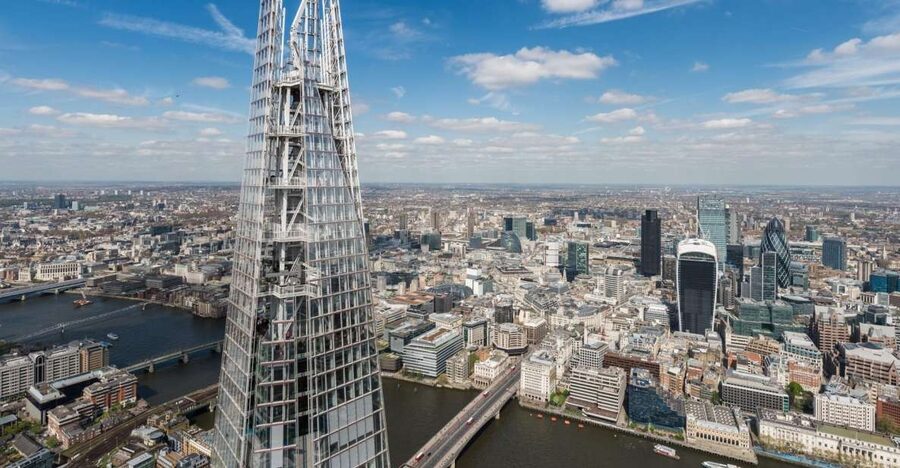 London: The Shard Entry Ticket with Champagne - Champagne, cocktails, and limited seating