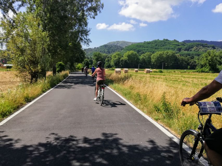Lucca: Picnic Lunch at a Vineyard by Bike - Following the Serchio River route