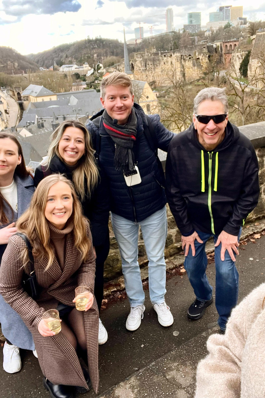 Luxembourg City: Walking Tour with Optional Wine Tastings - Chemin de la Corniche and the best views
