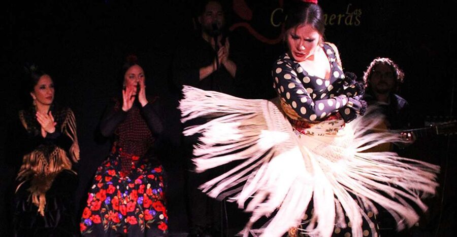 Madrid: Flamenco Show with Tapas and Wine Tour - Iberian ham and the second food stop
