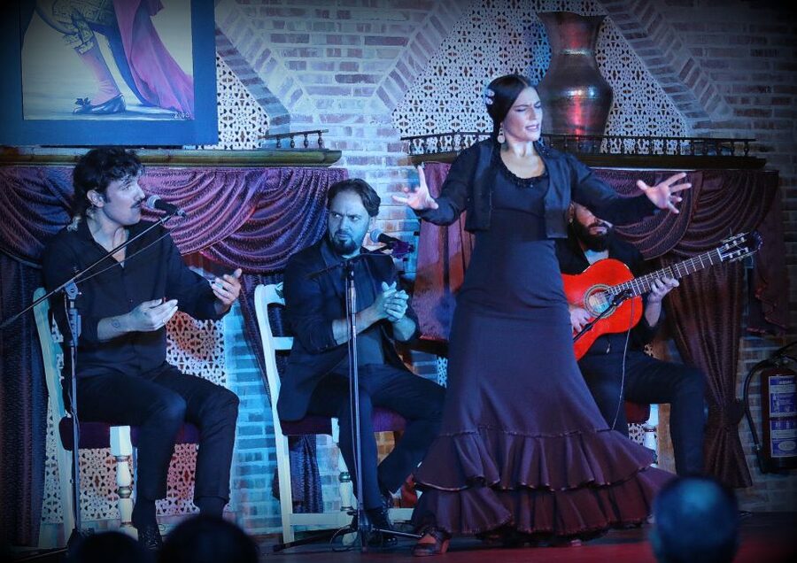 Madrid: Los Porches Flamenco Show with Tapas and Wine Ticket - Tapas and wine: read the package carefully