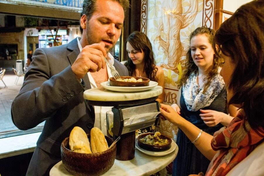 Madrid: Tapas & Wine Tasting Tour with Local Guide - Stop two: variety rather than repeated small plates