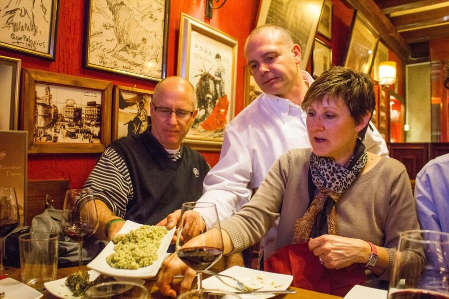 Madrid: Tapas & Wine Tasting Tour with Local Guide - Stop three: wine, vermouth, and regional flavors