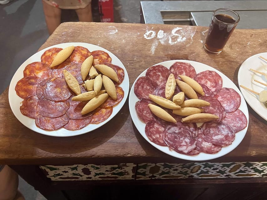 Malaga: Wine and Tapas Tour with Tastings and Drinks - What you will eat and drink