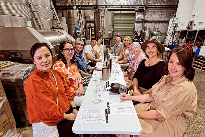 Margaret River Small-Group Full-Day Wine & Food Tour - Barrels and wine at Thompson Estate