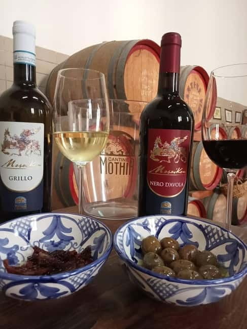 Marsala: Historic winery tour with wine tasting - Seeing steel tanks, oak barrels, and the production rooms