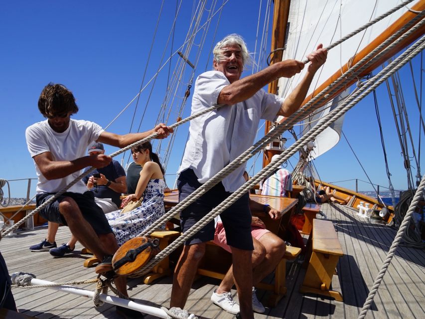 Marseille: Calanques Sailing Day Trip with Lunch and Wine - Swimming, snorkeling, and safety on the water
