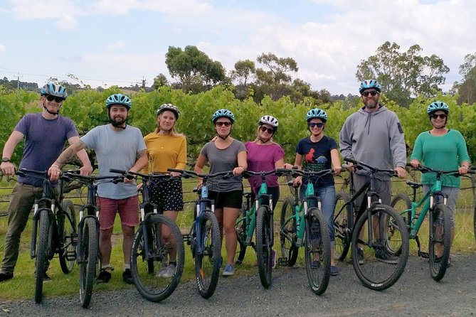 McLaren Vale Wine Tour by Bike - Rolling down Willunga Hill toward the vineyards