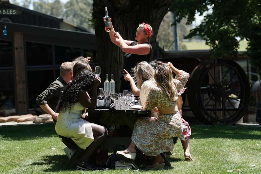Melbourne: Yarra Valley Wine, Cider, Gin, Beer, & Choc Tour - Tokar Estate adds views and a second wine style