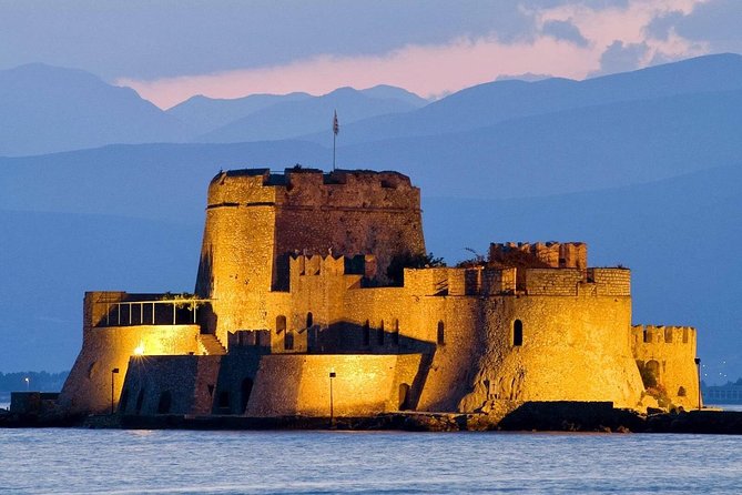 Mercedes Private Tour Nafplio, Corinth Canal, Nemea Wine Tasting - Palamidi Castle and the view over Nafplio