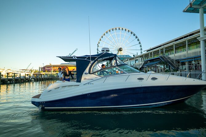 Miami: 2 Hour Private Yacht Cruise - Sunset, lights, and your own soundtrack