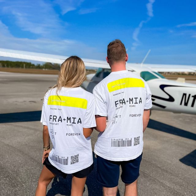 Miami Beach: Private Luxury Airplane Tour with Champagne - Fisher Island and the approach to South Pointe