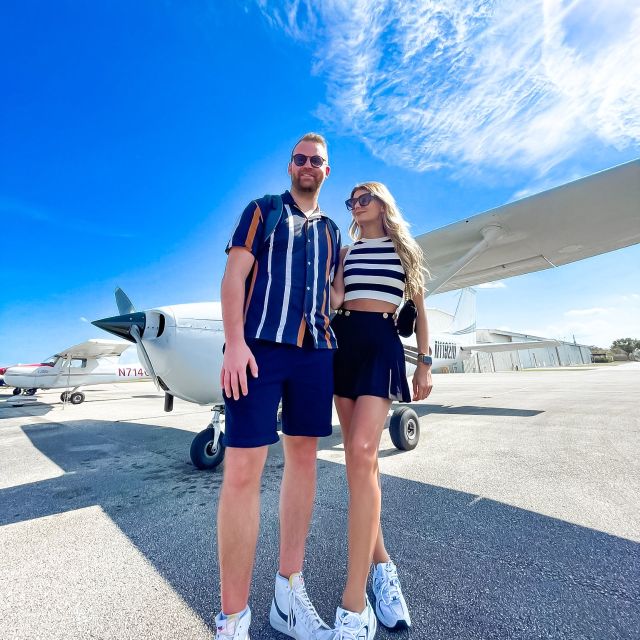 Miami Beach: Private Luxury Airplane Tour with Champagne - Starting at Miami Executive Airport