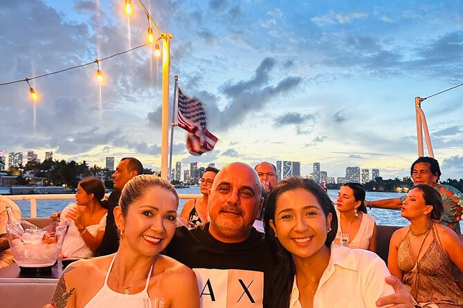 Miami Sunset Champagne Cruise with Skyline Views - Champagne, drinks, and the fine print