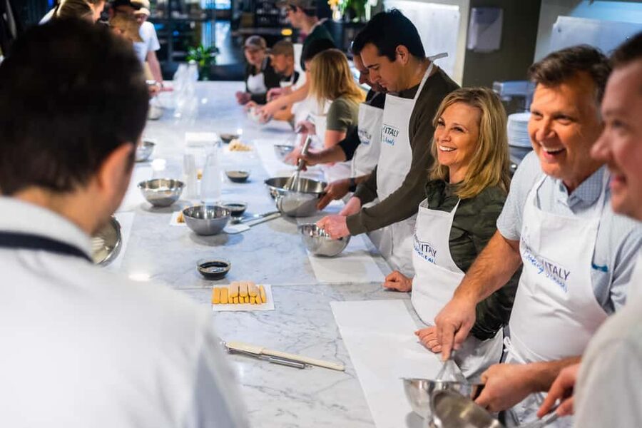 Milan: Pasta Class with Gelato or Tiramisù & Unlimited Wine - Sauce, Lunch, and the First Glass of Wine