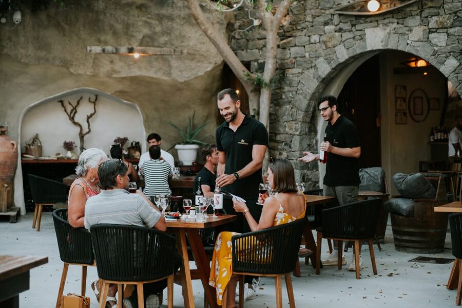 Milos Island: Kostantakis Winery Wine Tasting Experience - The cave cellar and the family story
