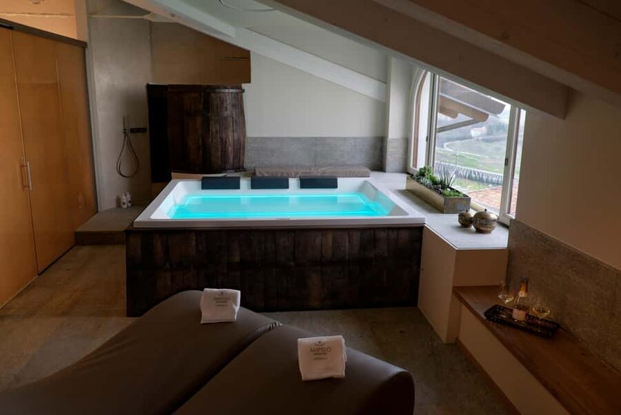 Monforte d'Alba: Jacuzzi Ritual with Wine Tasting - Grape seed oil and the vineyard connection