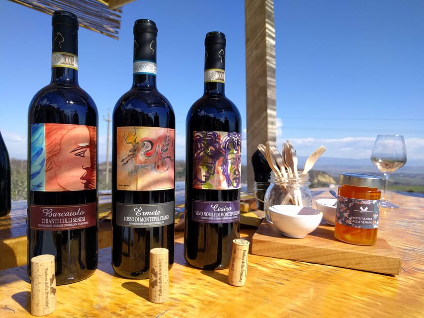 Montepulciano: Artisan Heroic Wine Tasting at the Terrace - Inside the aging cellar and traditional Bottaia