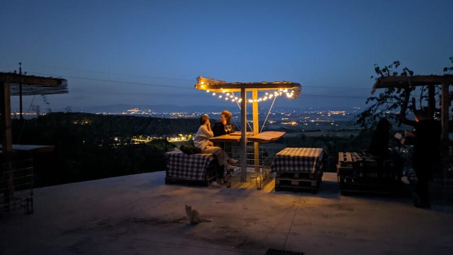 Montepulciano: Artisan Heroic Wine Tasting at the Terrace - Walking through the vines