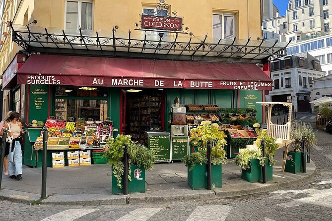 Montmartre Hill French Gourmet Food and Wine Tasting Walking Tour - Montmartre’s food shops and working neighborhood