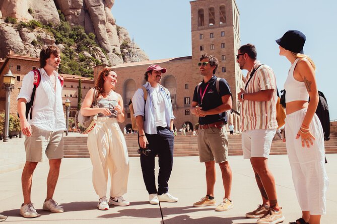 Montserrat Tour with Winery Lunch & Exclusive Cellar Experience - From Barcelona North Station to Montserrat