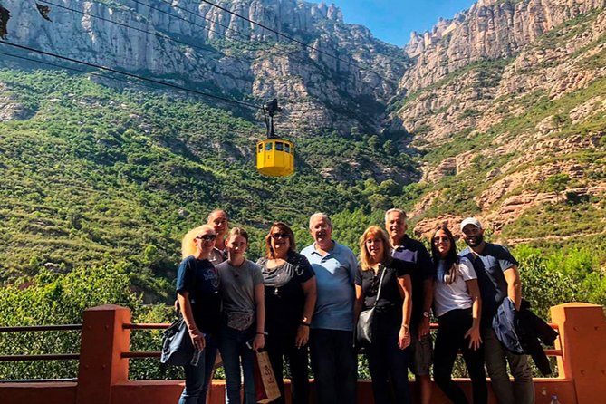 Montserrat,Vineyard, Wine Tasting Small Group Tour & Hotel Pickup - Funiculars, trails, and the view from Sant Jeroni