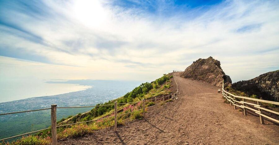 Mount Vesuvius 4-Hour Volcano Tour with Wine Tasting - Riding through Vesuvius National Park