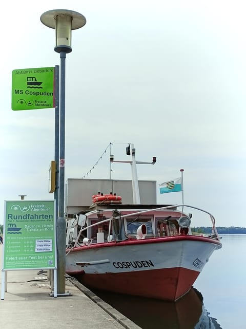 Mulled wine ride in the Leipzig New Zealand - A Christmas cruise on Leipzig’s Cospuden Lake