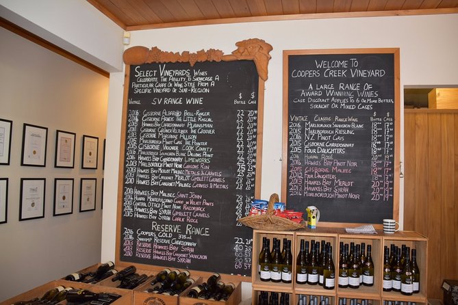 Muriwai Scenic Wine Tour from Auckland - From Auckland CBD to West Auckland wine country