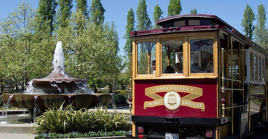Napa Valley: Wine Tasting Tour by Open Air Trolley & Lunch - Three wineries from five possible estates