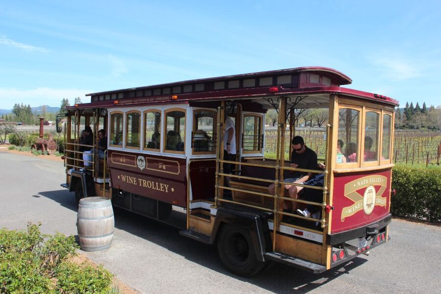 Napa Valley: Wine Tasting Tour by Open Air Trolley & Lunch - What the tasting stops are really like