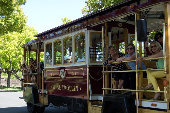 Napa Valley Wine Trolley Classic Tour - Three or four wineries, with the schedule changing daily