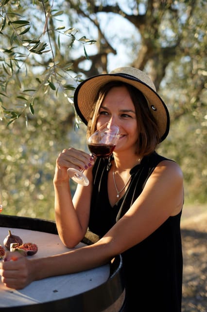 Nice: Vineyard Tour with Wine Tasting - Tasting three wines in the chapel cellar