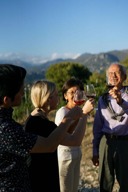 Nice: Vineyard Tour with Wine Tasting - Starting at the chapel with a wide view