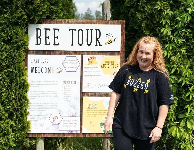 Okanagan Bee Tour, Wine Tasting and Lunch at Kelowna Winery - A farm lunch with real menu choices