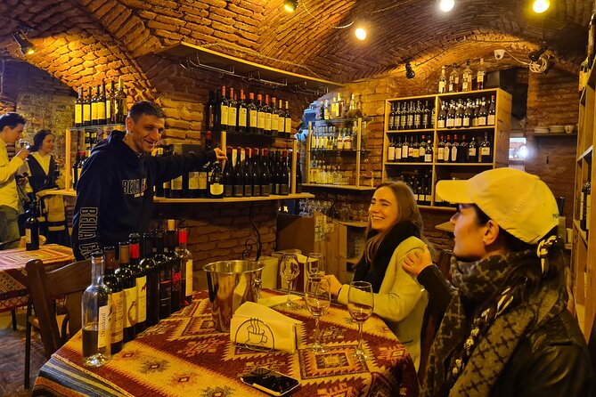 Old Tbilisi Highlights Walking Tour with Wine & 10 Tastings - Peace Bridge and Shardeni Street