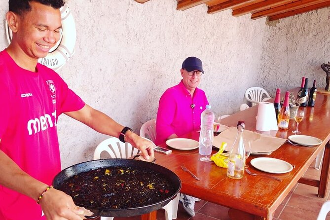 Paella Class, Winery & Bike Ride - Free Hotel Pickup from Sitges - Pickup, timing, and group size