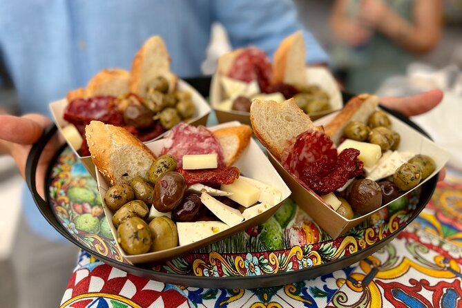 Palermo Food Tour: 10+ Tastings of Arancini, Cannoli, Wine & More - La Vucciria and the story behind the market