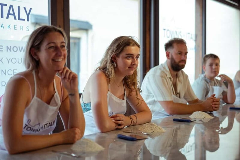 Palermo: Pasta and Gelato Making Class with Dinner and Wine - Sitting down to eat what you made