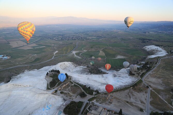 Pamukkale Hot Air Balloon w/Flight Certificates,Champagne Toast & Hotel Transfer - What the two-hour schedule really includes